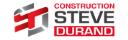 Construction Steve Durand logo